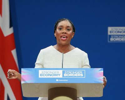 Tories would scrap stamp duty on primary residences, Kemi Badenoch tells conference