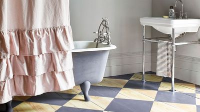 This two-piece $15 Joseph Joseph scrubbing duo is perfect for cleaning awkward corners in small bathrooms without straining your back – it’s perfect for my tiny ensuite