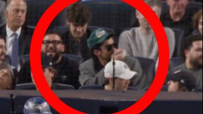 Bad Bunny Has Foul Ball Fall Right Into His Lap at Yankee Stadium