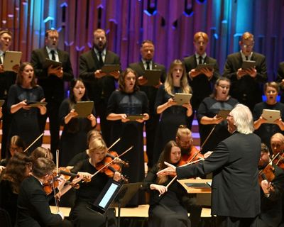 Arvo Pärt at 90 review – impassioned and authoritative performances from Estonia’s finest