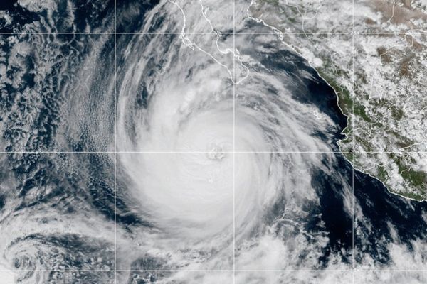 Hurricane Priscilla moves along Mexico in the Pacific as Tropical Storm Jerry churns in the Atlantic