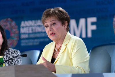 IMF chief warns of economic uncertainty and offers this advice: 'Buckle up'