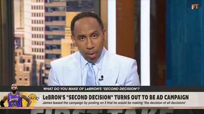 Stephen A. Smith Calls LeBron James's Second Decision 'Corny' and ‘Cringy'