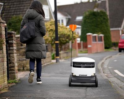 The Co-op’s all-singing, all-dancing delivery robots