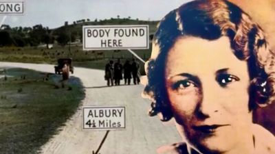 A 1934 mystery of a woman in pyjamas ended when police accused an Italian immigrant. The case took a strange twist