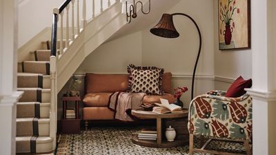 Vacuuming trapped debris from the corners of my stairs is the bane of my existence – the surprising solution is this stylish $7 antique addition