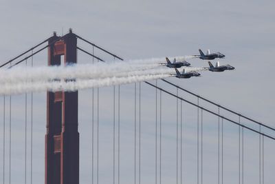 San Francisco's Fleet Week goes on despite federal shutdown, with help from Canada and Colombia