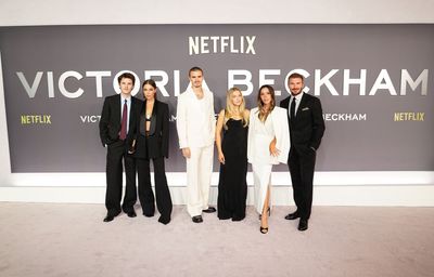 Victoria Beckham supported by family as she launches Netflix show – but son Brooklyn is a no-show
