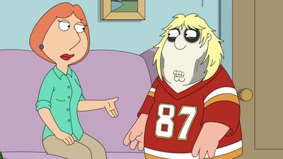 Family Guy’s Halloween Special Nailed The Zombie Travis Kelce Look, And The Co-Showrunner Talked To Me About The Lucky Timing, That A+ Abbott Elementary Gag And More