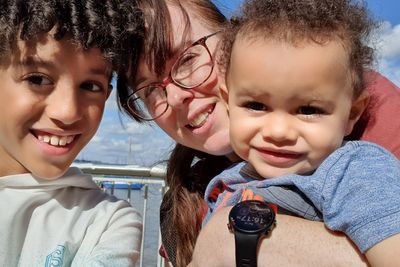 Mother sees ‘lovely little faces of my sons’ after life-changing transplant