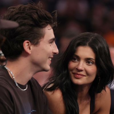Kylie Jenner and Timothée Chalamet Reunite for Date Night in Matching Leather Jackets