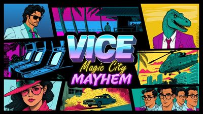 I picture Rockstar and Nintendo lawyers locking eyes as one bold dev creates slick Zelda meets GTA action game Vice: Magic City Mayhem – "You ain't gettin nowhere without yo s***. Take this"