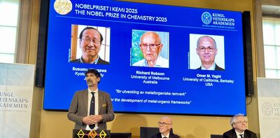 Metal-organic frameworks: Nobel-winning tiny ‘sponge crystals’ with an astonishing amount of inner space