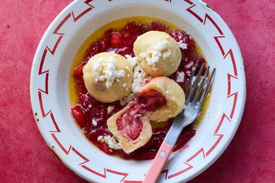 How to make Czech strawberry dumplings