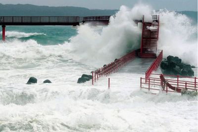 Typhoon Halong mapped: Emergency warning for Japanese islands and heavy rain forecast for California