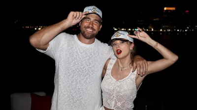 Greta Gerwig Dragged Into Wild Mix-Up as Travis Kelce Mistakes Hugh Grant's Wife for Her at Taylor Swift Concert