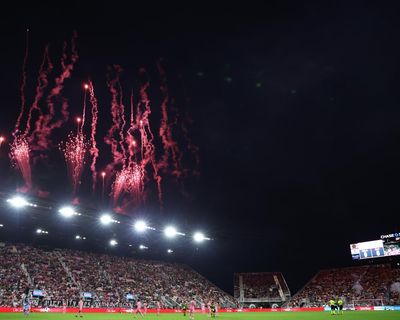 ‘Its mediocrity has grown on me’: time almost up for intimate stopgap stadium Messi calls home