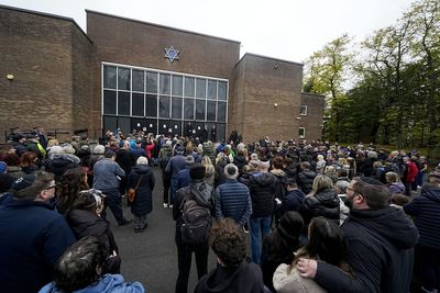 Vigil held at Manchester synagogue one week after terror attack