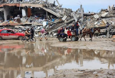 Two years of displacement and destruction in Gaza – photo essay