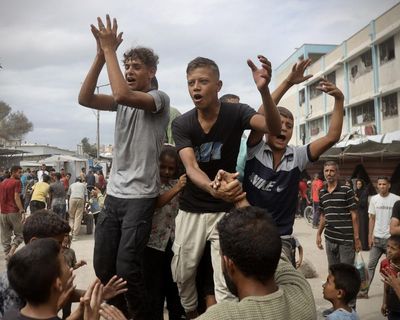 ‘It’s over! It’s over!’ they shout, but people here in Gaza still fear what the future may bring