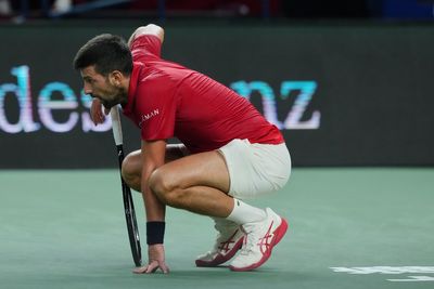Novak Djokovic ‘just trying to stay alive’ during win in sweltering Shanghai