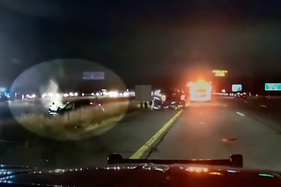New dashcam footage shows car wreck that left Rudy Giuliani seriously injured