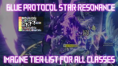Blue Protocol Star Resonance Imagine Tier List – For All Classes