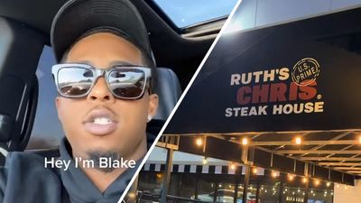 ‘He’s not a small child either’: California man goes to Ruth’s Chris for lunch. He can’t believe what the child in the booth next to him is putting in a water pitcher