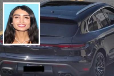 Hunt on for glamorous Porsche-driving former pin-up accused of dating older men so she could burglarize their homes