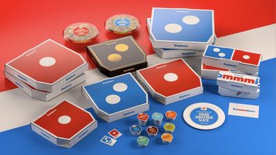 ‘Actually goes hard’: Domino’s latest rebrand is here to kill minimalism with an ’80s-’90s aesthetic