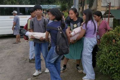 Philippines earthquake latest: Two dead and tsunami warnings lifted after powerful 7.4-magnitude tremor