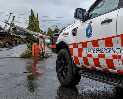 Two dead as severe weather brings down trees and powerlines in Tasmania