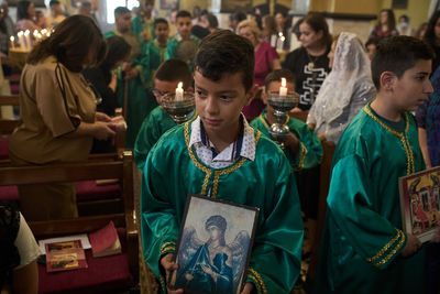 The West Bank's dwindling Palestinian Christian communities, in photos