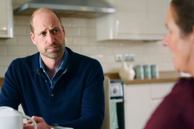 Prince William visibly moved as widow speaks about husband’s suicide