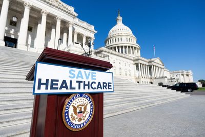 DNC launches ad campaign on health insurance costs as shutdown fight drags on - Roll Call