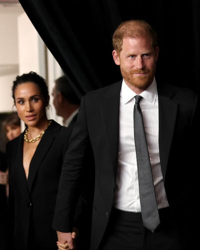 Prince Harry and Meghan Markle get mixed reaction after being named 'Humanitarians of the Year'