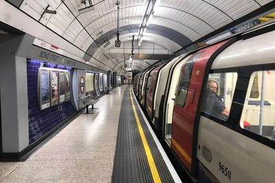 Moment man holds up entire Tube on Central line by refusing to take his bike off train