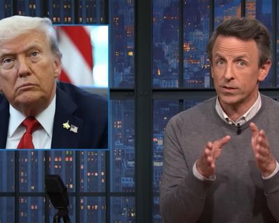 Seth Meyers on Trump: ‘deeply unhinged, detached from reality’