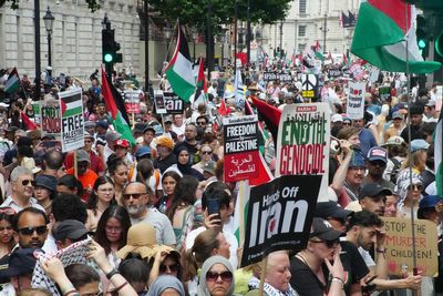 Police brace for huge Gaza protest and counter-demo in central London