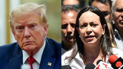 Venezuelan Leader María Corina Machado Mentions Trump in Her First Words After Winning the Nobel Peace Prize