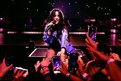 Billie Eilish violently dragged into barricade by audience member during Miami show