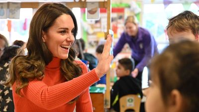 Kate Middleton's cinnamon spice knitted co-ord and knee high boots was autumn in an outfit and I've never forgotten it