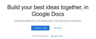 I tested Google Docs and found it to be one of the best online word processors you can choose