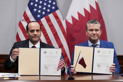 Hegseth announces plans to allow a Qatari Emiri Air Force base on US soil in Idaho