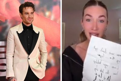 Liam Payne’s girlfriend Kate Cassidy reveals undiscovered handwritten note singer left her