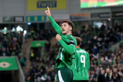 Trai Hume nets first Northern Ireland goal in WC qualifying win over Slovakia