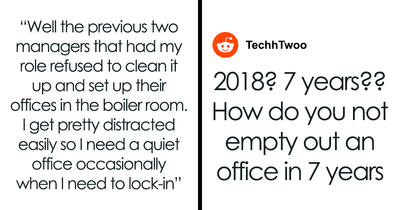 Office Remains Sealed After Worker Passes Away, New Employee Gets The Cleaning Honors After 7 Years