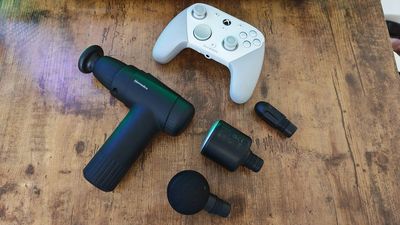 I tried a massage gun to see if it'd help my bad gaming posture, and I don't know why they aren't a bigger trend among gamers