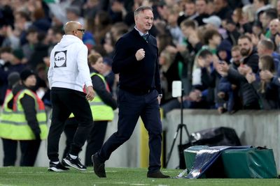 Michael O’Neill salutes ‘magnificent’ Northern Ireland in victory over Slovakia