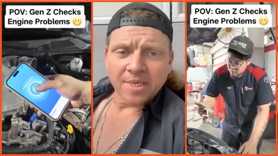 ‘This is going to be rich’: Engine started making a strange noise. So the Gen Z mechanic pulled out his phone